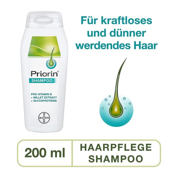 شامپو ضد ریزش مو پرایورین بایر | Priorin Anti-Hair Loss Shampoo – Bayer