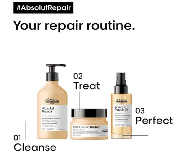 ماسک موی طلایی L’Oréal Professionnel Absolut Repair